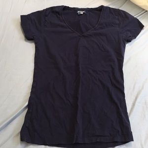 Navy V-Neck Shirt